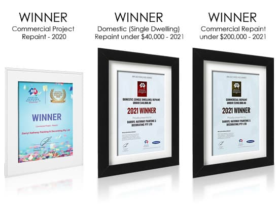 DHPainting Master Painters Australia Awards