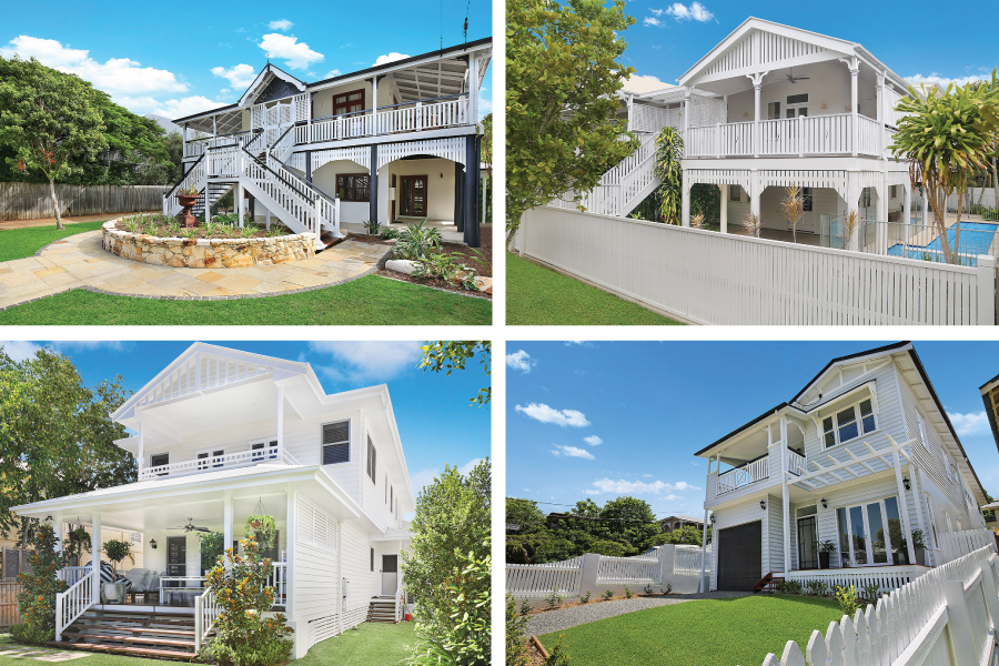 Queenslander homes in Hawthorne, Brisbane